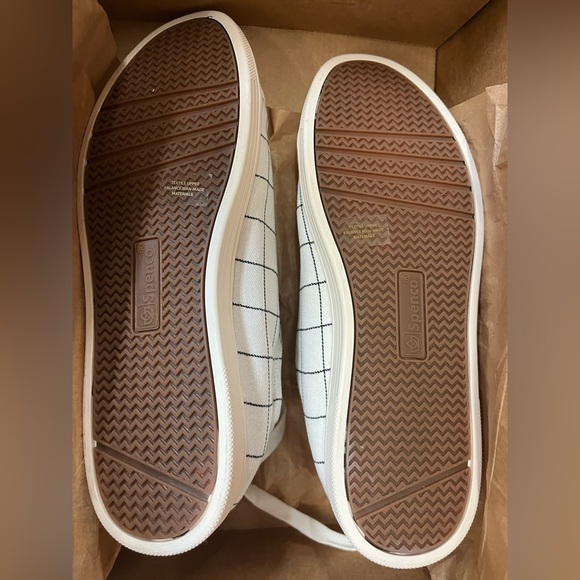 New Waco Windowpane Sneakers in White Size 7 - Picture 4 of 5